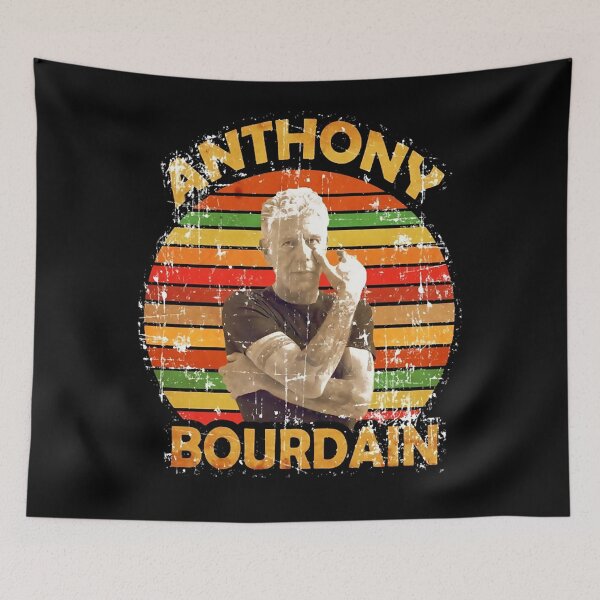 Item preview, Anthony chef BourdainRetro Vintage designed and sold by ChicDomeLogan.