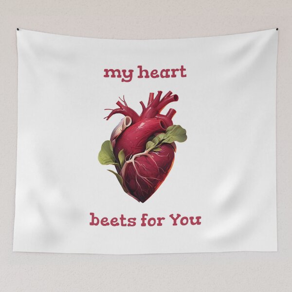 Item preview, Heartbeet Anatomy -My Heart Beets for You designed and sold by EmeraldeaArt.