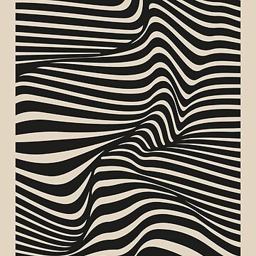 Artwork thumbnail, Bauhaus Geometric Wave by FancyLoveArt