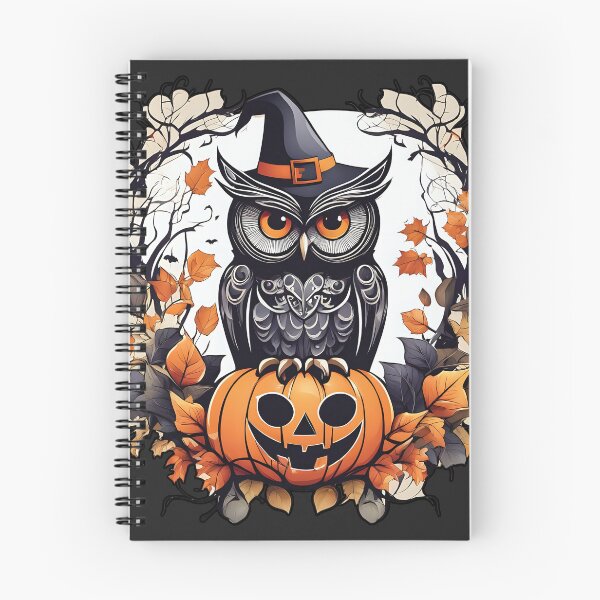 Item preview, Autumn Whispers: Halloween Wise Owl designed and sold by Noorkin.