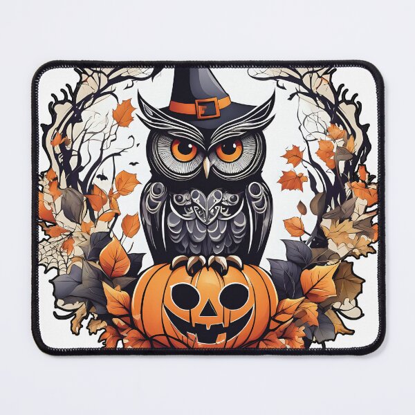Item preview, Autumn Whispers: Halloween Wise Owl designed and sold by Noorkin.