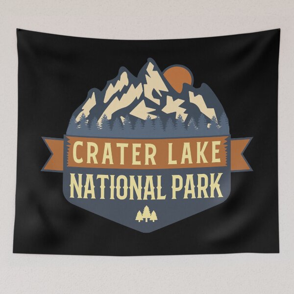 Item preview, Crater Lake National Park-Vintage designed and sold by nature-space.