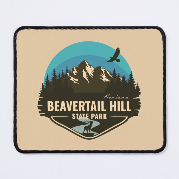 Item preview, Beavertail Hill State Park Montana - MT Badge designed and sold by mountainfad.