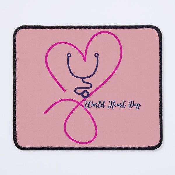 Item preview, World Heart Day 29 Sep. designed and sold by upupupshop.