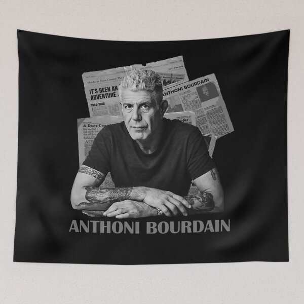 Item preview, New papers Anthony chef Bourdain designed and sold by HassanMontoya.
