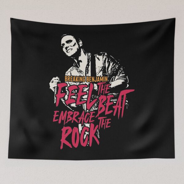 Item preview, Feel the Beat, Embrace the Rock designed and sold by MuttonRichard.