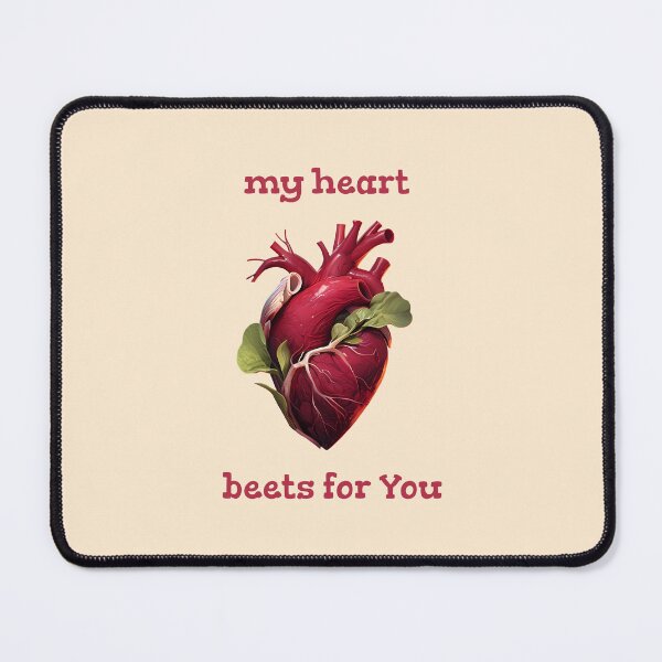 Item preview, My Heart Beets for You - Perfect for Gifting on this Beige Greeting Card designed and sold by EmeraldeaArt.