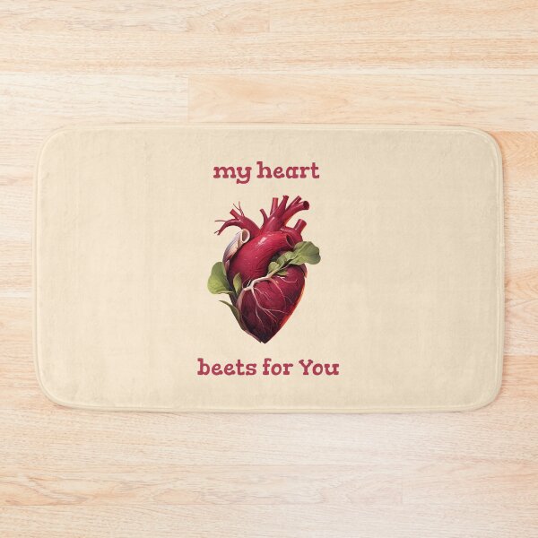 Item preview, My Heart Beets for You - Perfect for Gifting on this Beige Greeting Card designed and sold by EmeraldeaArt.