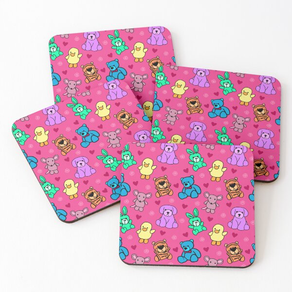 Item preview, Cute Stuffed Animal Pattern designed and sold by AlwaysBeColoring.