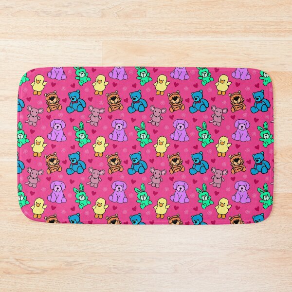 Item preview, Cute Stuffed Animal Pattern designed and sold by AlwaysBeColoring.