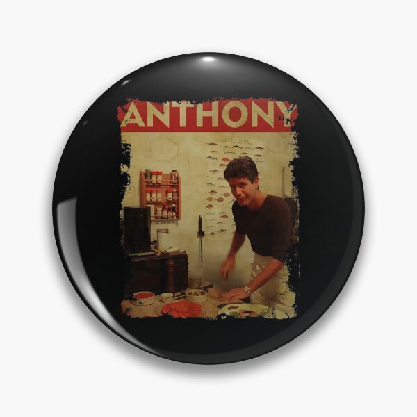 Item preview, TEXTURE ART- Anthony chef Bourdain - RETRO designed and sold by LuxuryJovani.