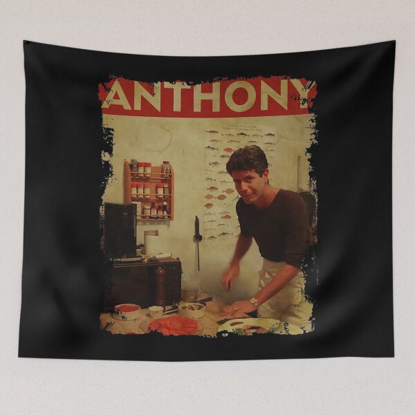 Item preview, TEXTURE ART- Anthony chef Bourdain - RETRO designed and sold by LuxuryJovani.