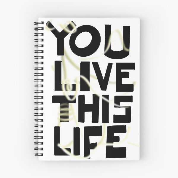 Item preview, You live this life a unique piece designed and sold by BeHANe.