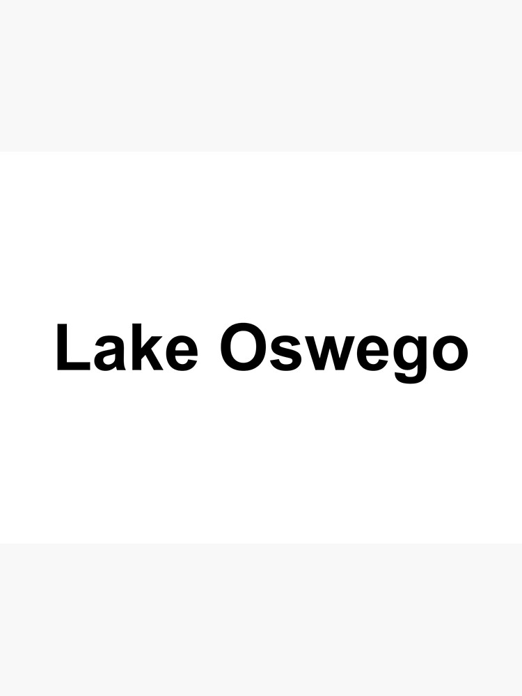 "Lake Oswego" Art Print by ninov94 Redbubble