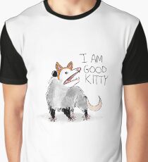 Camiseta gráfica Diseño "I AM GOOD KITTY"