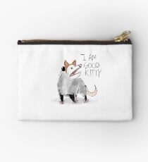 "I AM GOOD KITTY" Design Studio Pouch