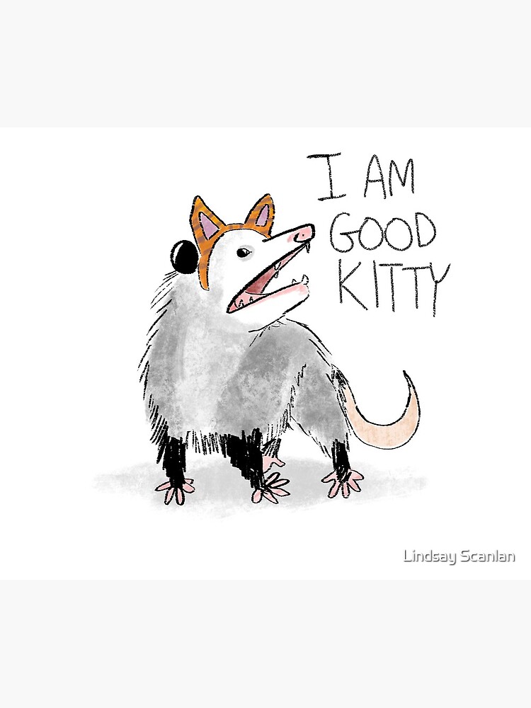 "I AM GOOD KITTY" Design by Cinnabees