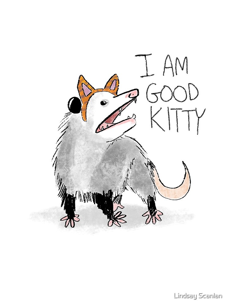 "I AM GOOD KITTY" Design by Cinnabees
