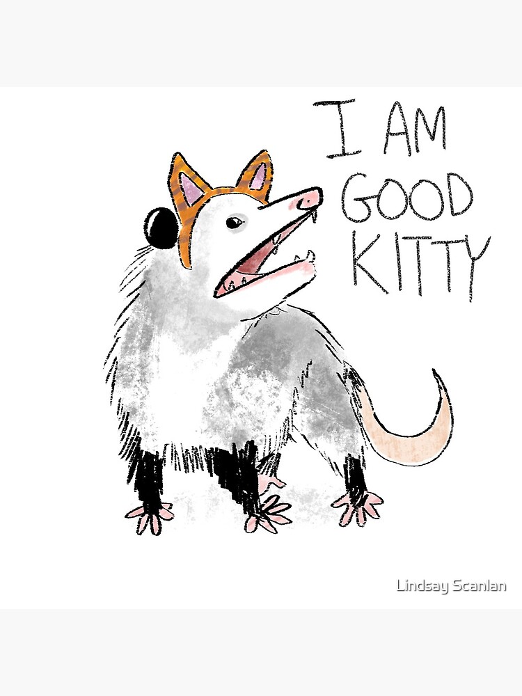 "I AM GOOD KITTY" Design by Cinnabees