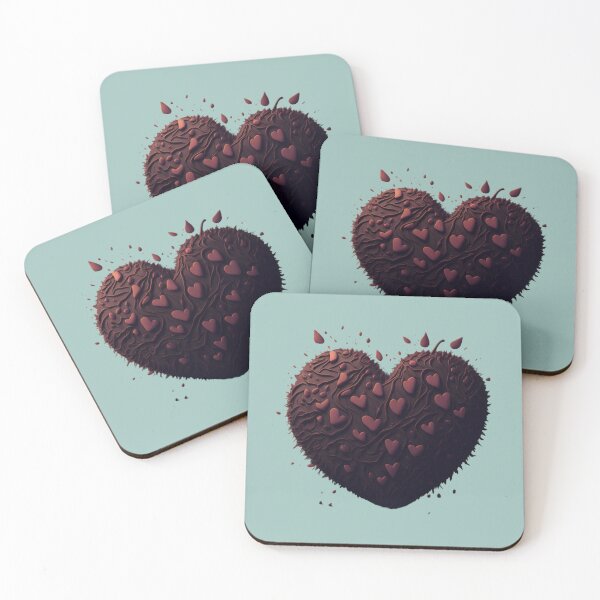 Item preview, Choco Heart with Hearts designed and sold by Digiheart.