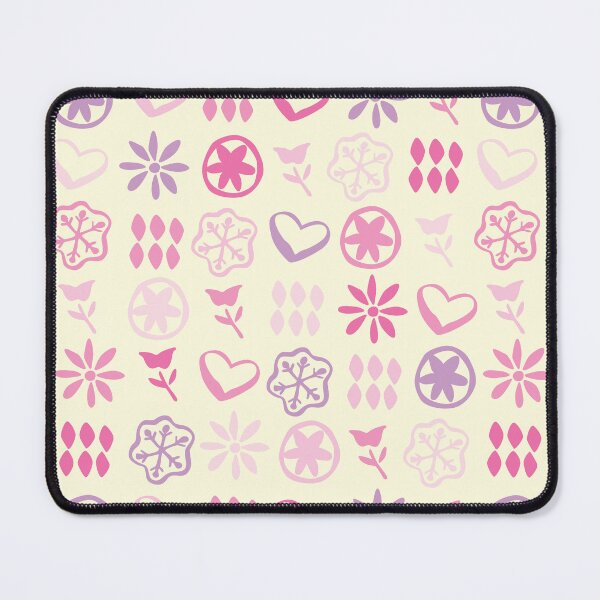 Item preview, Pastel Pink on Cream Boho Winter Retro Mid Century Nostalgic Vintage Christmas Pattern designed and sold by blomastudios.