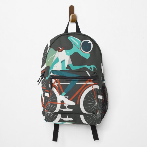 Item preview, alien on bike 2 designed and sold by rayo-art.