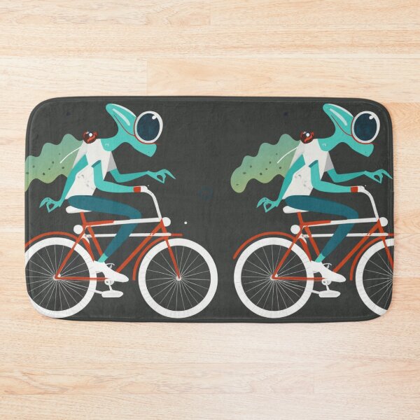 Item preview, alien on bike 2 designed and sold by rayo-art.