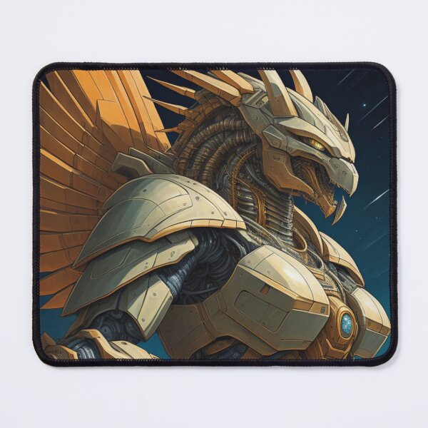 Item preview, mecha griffin standing by designed and sold by MidknightBpaw.