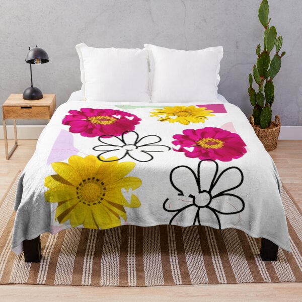 Item preview, watercolour flowers yellow and pink with hards designed and sold by kozlebozle007.