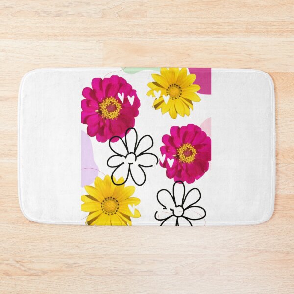 Item preview, watercolour flowers yellow and pink with hards designed and sold by kozlebozle007.