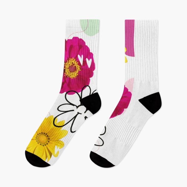 Item preview, watercolour flowers yellow and pink with hards designed and sold by kozlebozle007.
