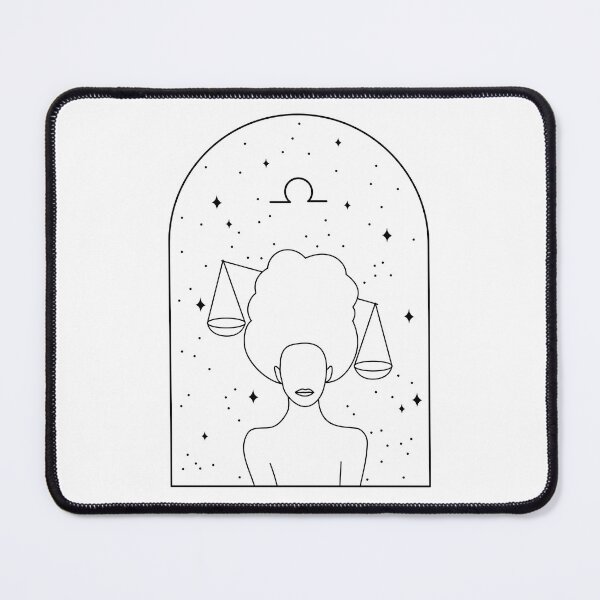 Item preview, Libra Female Zodiac Sign designed and sold by JAG2B.