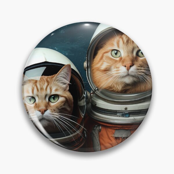Item preview, Space Felines: Astronaut Cats in Dutch Marine Aesthetics designed and sold by TeamPabo.
