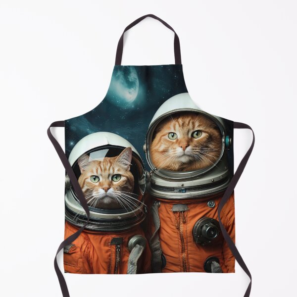 Item preview, Space Felines: Astronaut Cats in Dutch Marine Aesthetics designed and sold by TeamPabo.