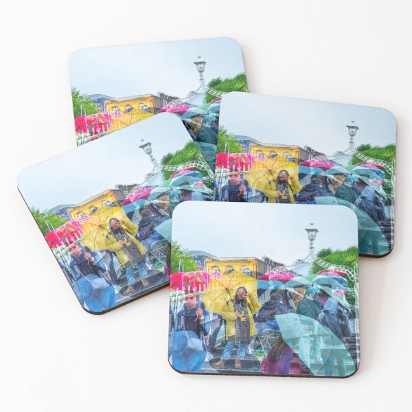 Item preview, A Stranger in the Rain in Dublin by O’Connell Street designed and sold by Ireland Photography.