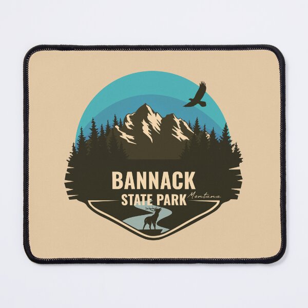 Item preview, Bannack State Park Montana - MT Badge designed and sold by mountainfad.