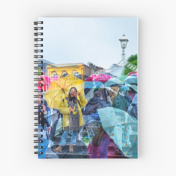 Item preview, A Stranger in the Rain in Dublin by O’Connell Street designed and sold by Ireland Photography.
