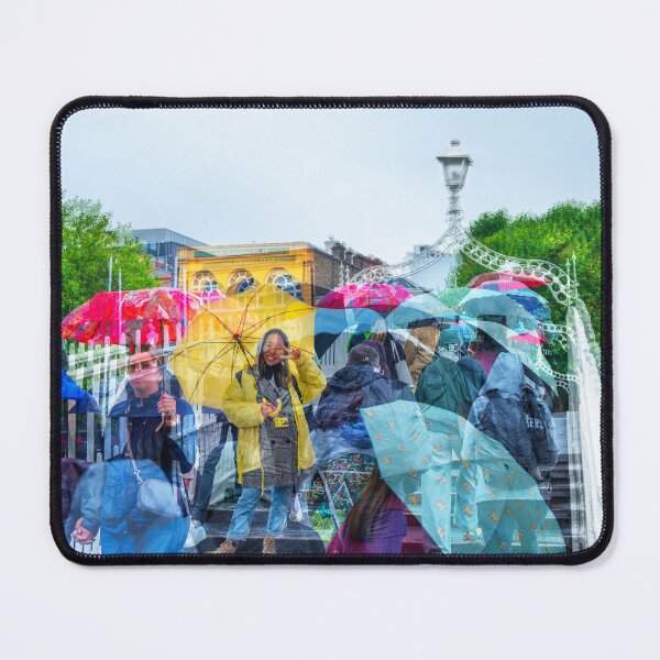 Item preview, A Stranger in the Rain in Dublin by O’Connell Street designed and sold by Ireland Photography.