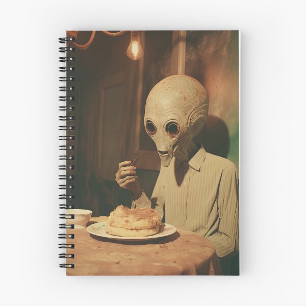 Item preview, Scary Alien Eating designed and sold by VisionDuke.