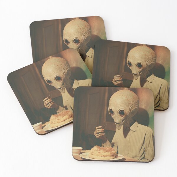 Item preview, Scary Alien Eating designed and sold by VisionDuke.