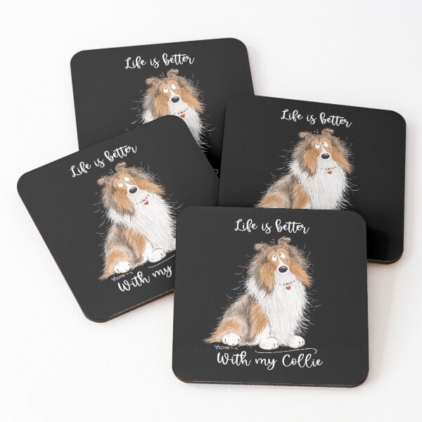 Item preview, Life Is Better With Rough Collie Dog  designed and sold by modartis.