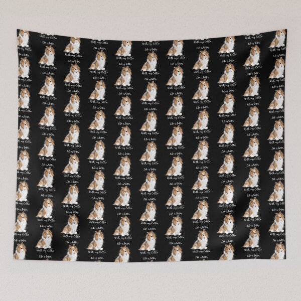 Item preview, Life Is Better With Rough Collie Dog  designed and sold by modartis.