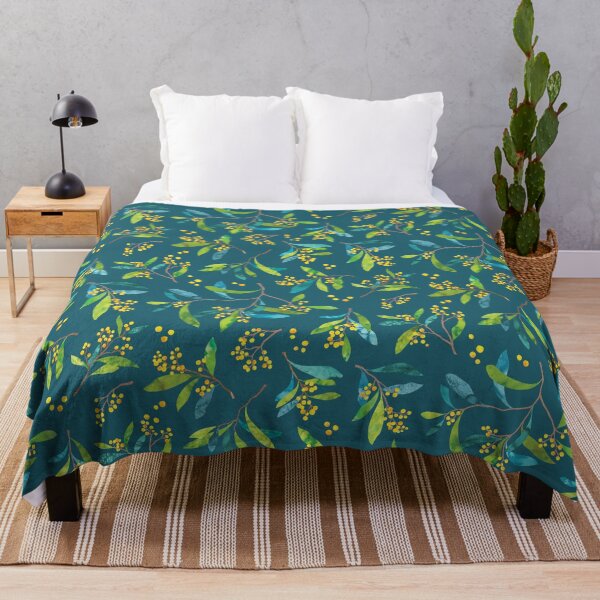 Item preview, Golden wattle bloom designed and sold by SpottyBirds.