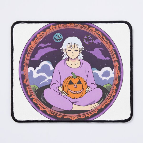 Item preview, Pumpkin Man Meditation designed and sold by ArtZenix.