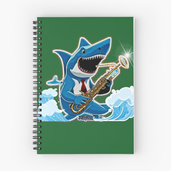 Item preview, Summer music shark saxophone designed and sold by TheBear25.