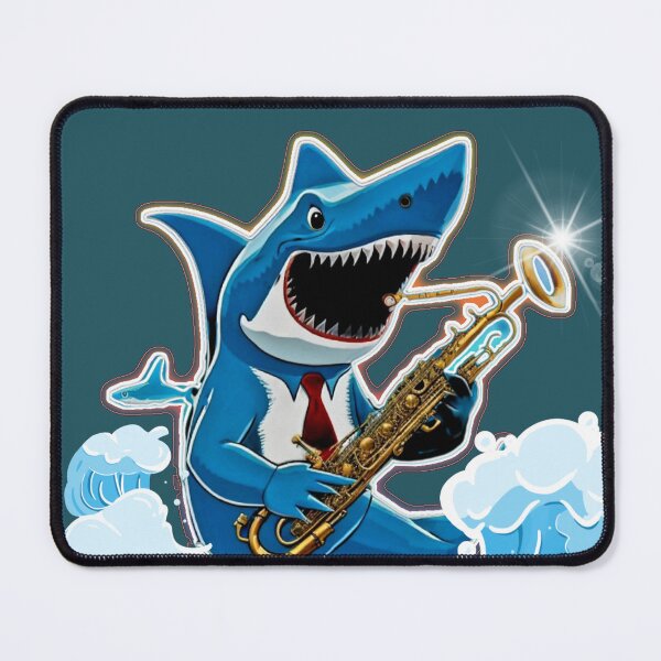 Item preview, Summer music shark saxophone designed and sold by TheBear25.