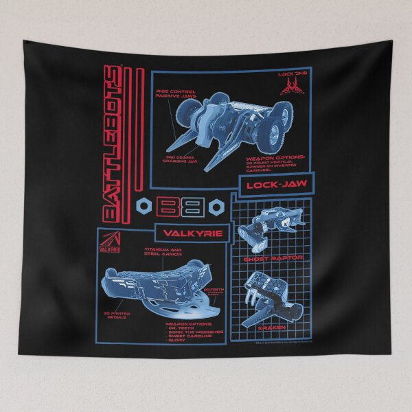 Item preview, Robot Combat Television - Vintage Show designed and sold by CommandWilder.