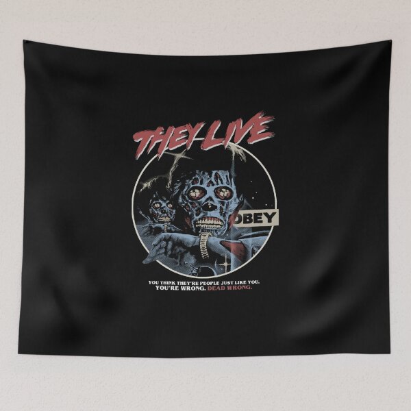 Item preview, They Live, John carpenter, horror  designed and sold by NasirSauer.