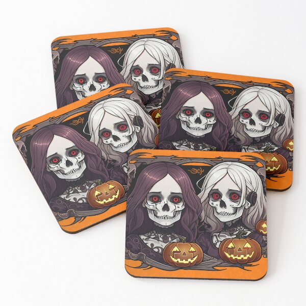 Item preview, The Scary Sisters of Halloween designed and sold by Delemore Art.