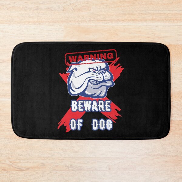 Item preview, WARNING BEWARE OF DOG designed and sold by YQvibe Studio.